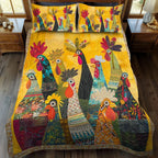 キルティング寝具3点セット - モーニングロスター